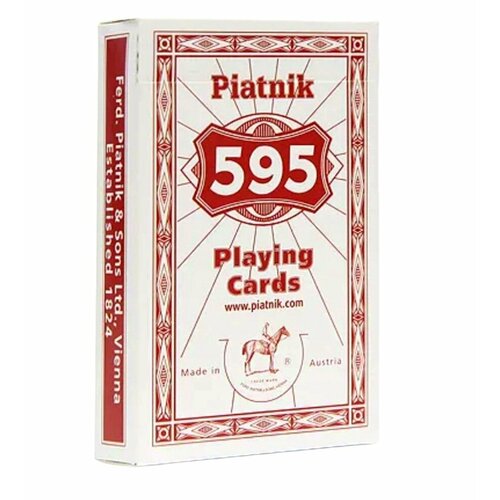 Карты игральные Русский стандарт 55 листов, Piatnik / Карты для игры в очко / настольная игра