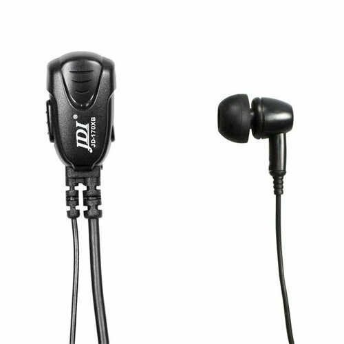 Микрофон JD-170XEB8/VX-7 throat mic microphone covert acoustic tube earpiece headset finger ptt for yaesu vertex radio vx 6r 7r 6e 7e 120 127
