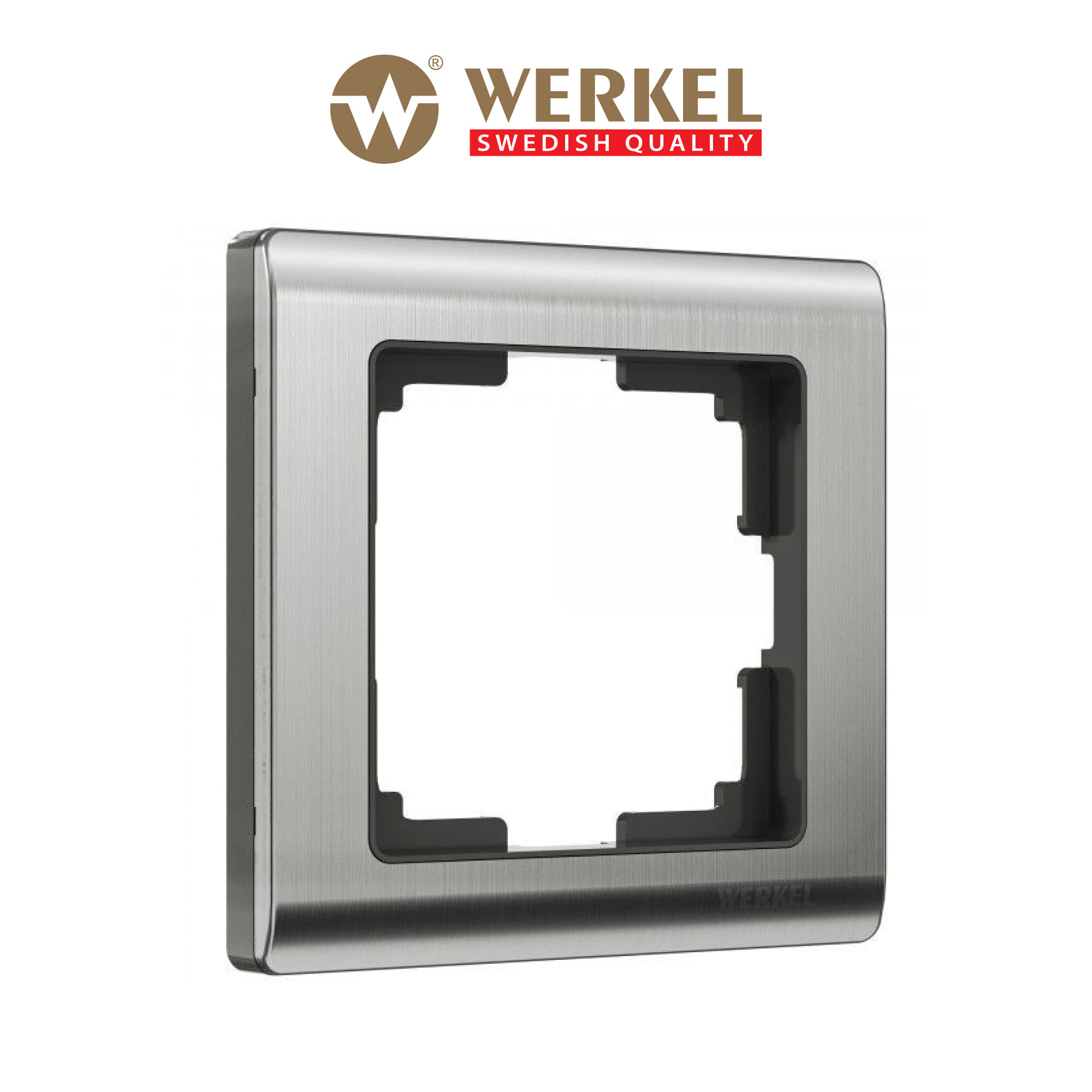 Рамка на 1 пост Werkel Metallic W0011602 глянцевый никель