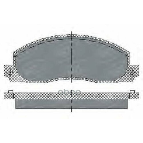 Колод Торм задн Renault Trafic -01Opel Arena 97-01 SCT арт sp208 4175₽