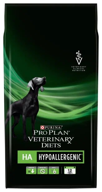 Pro Plan HA Сухой корм Veterinary Diets для собак при аллергических реакциях, 1,3 кг
