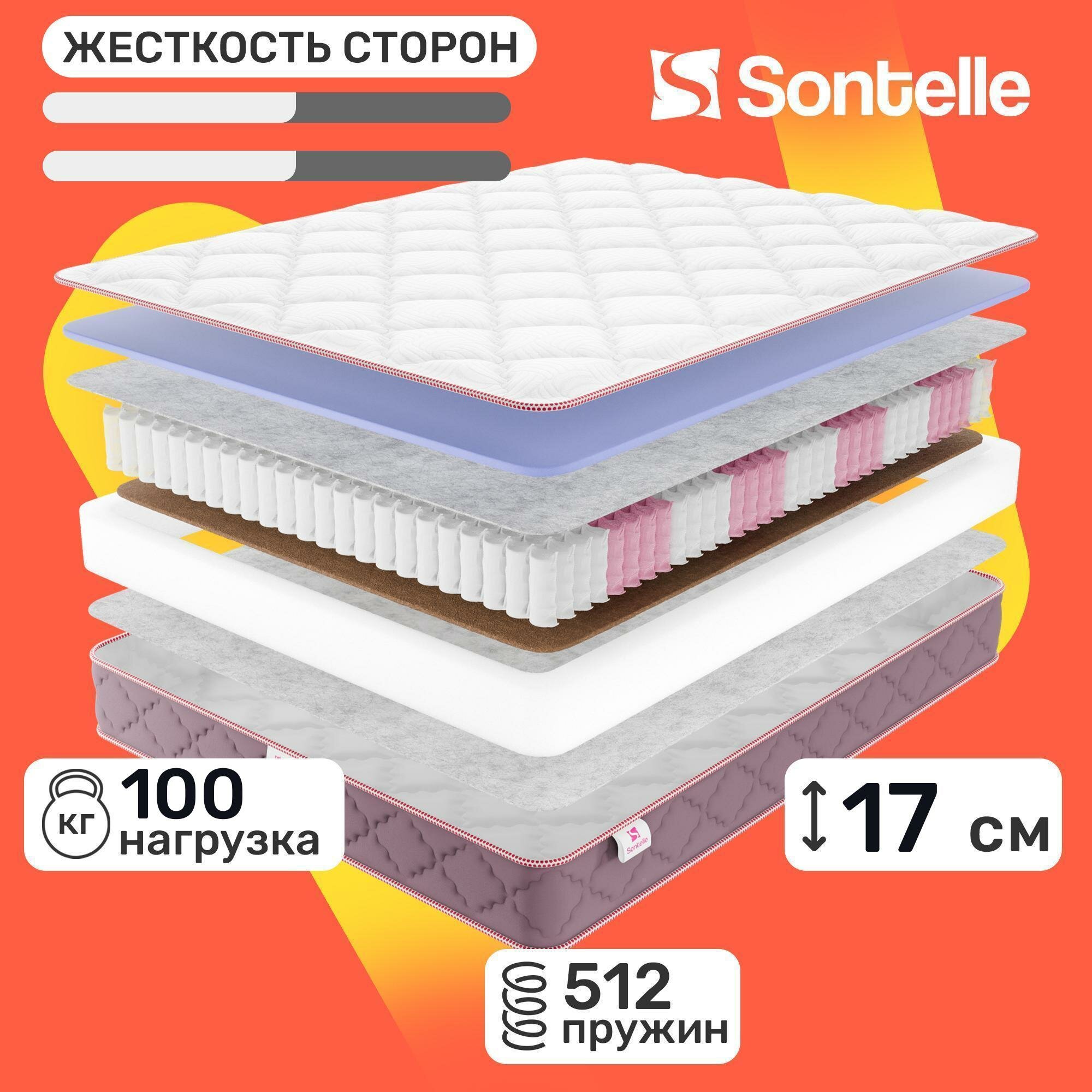 Матрас Sontelle Effect Optima 200х200