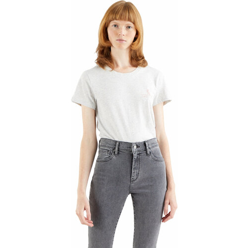 фото Футболка levi's women the perfect tee, размер xs, белый