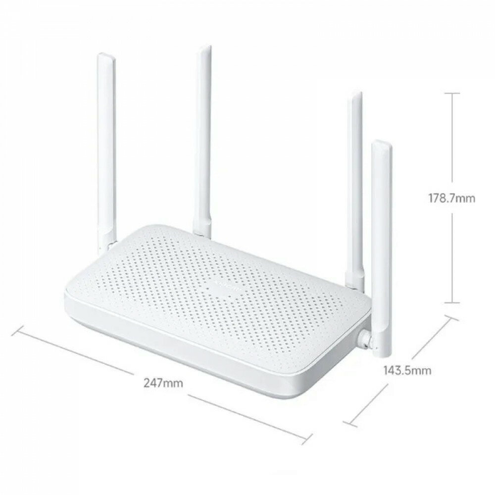 Картинки Wi-Fi роутер Xiaomi AX1500(RD12), белый, EU