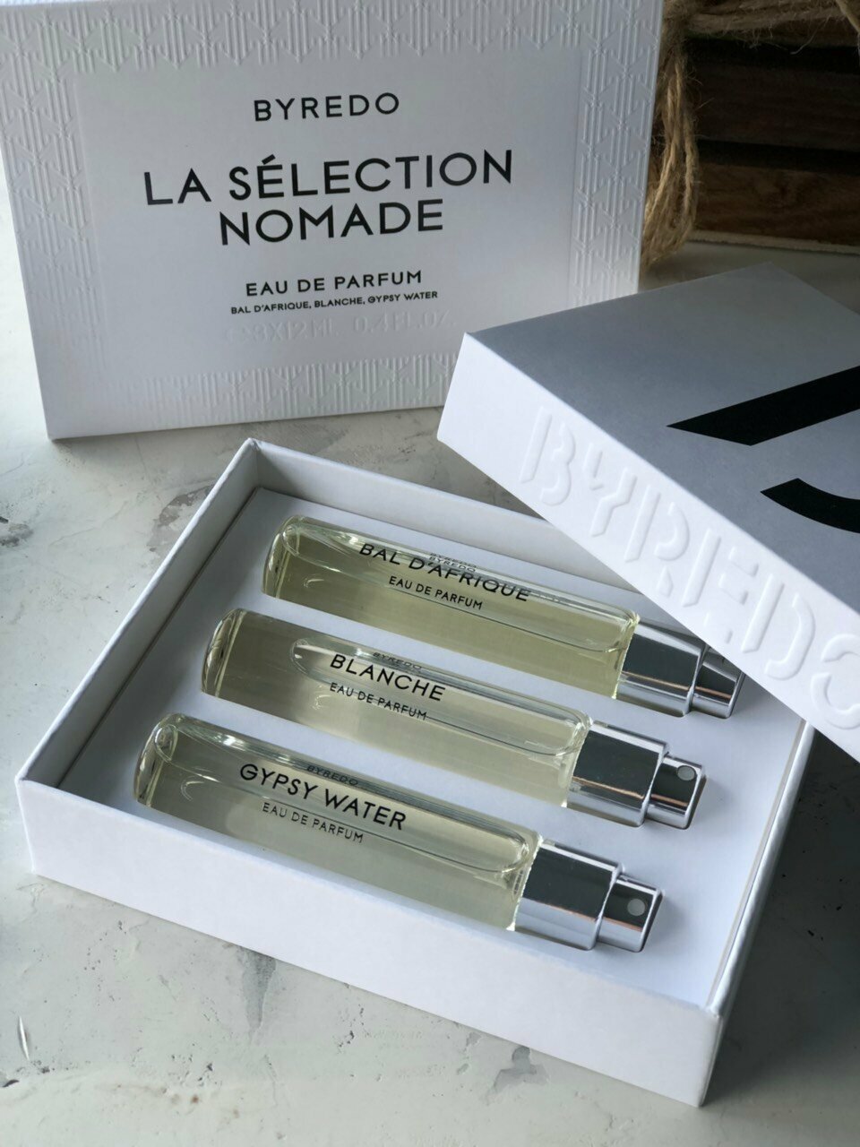 Парфюмерный набор Byredo La Selection Nomade 3х12 мл (Bal d