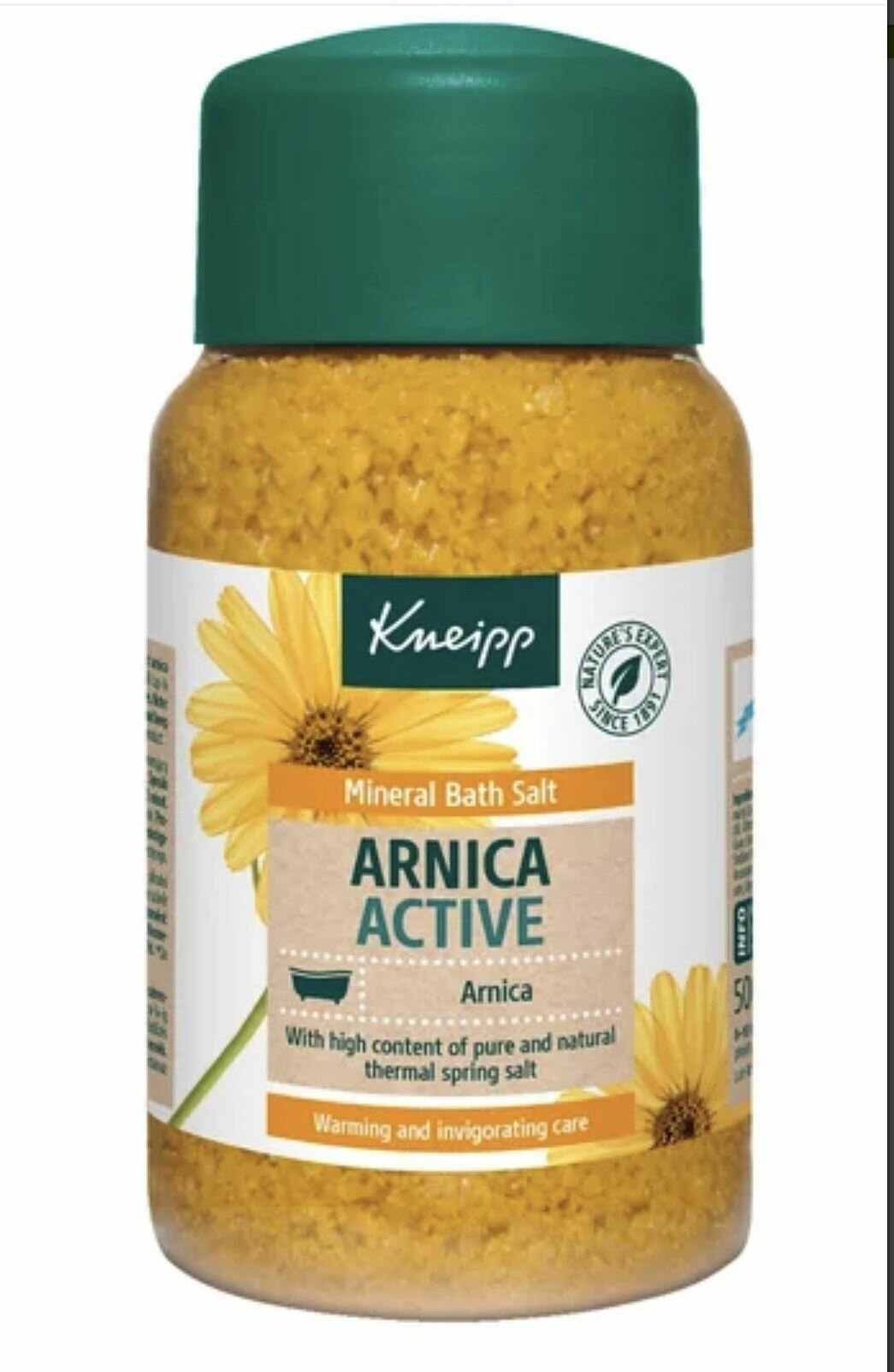 Kneipp, соль для ванны , Arnica Active, расслабляющая мышцы, 500 г — фото 1