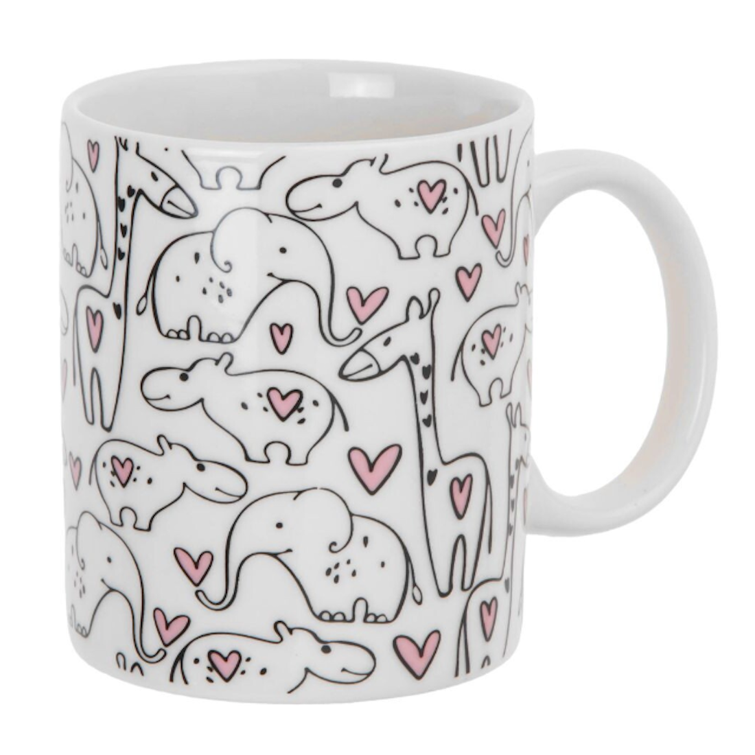 Кружка для чая керамическая PERFECTO LINEA Lovely Animals-1 350 мл 30-063611