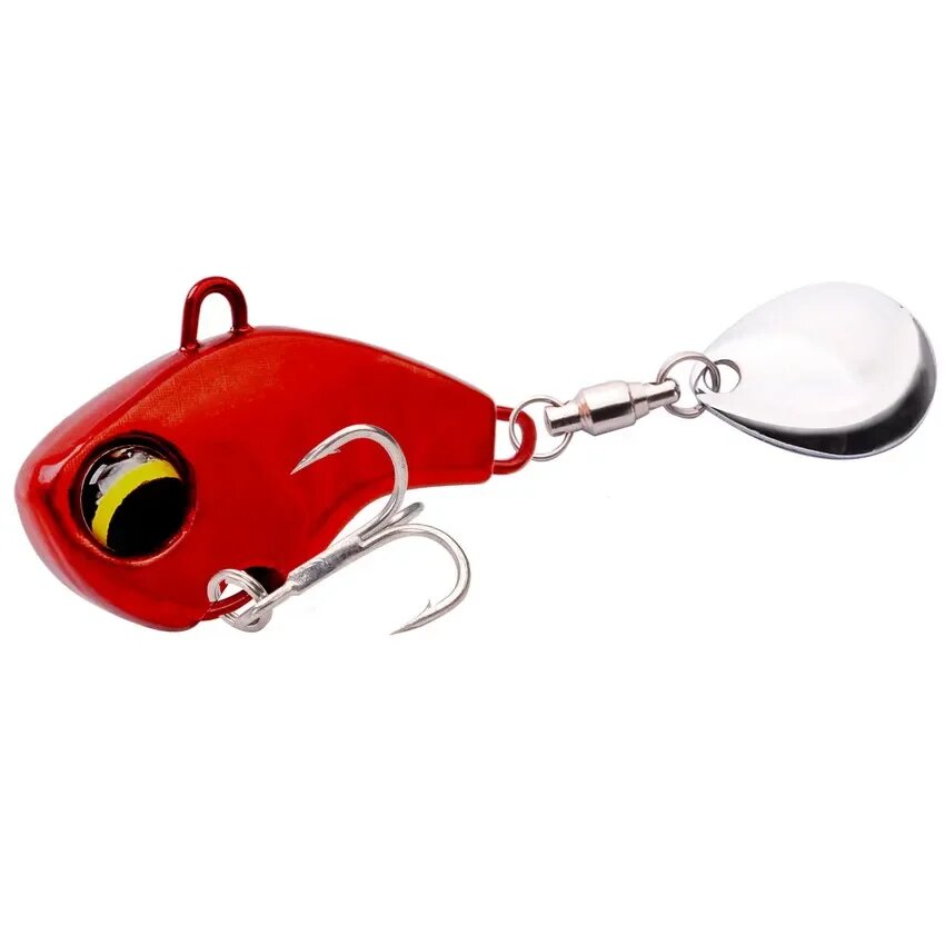 Красная виброприманка C-with hook