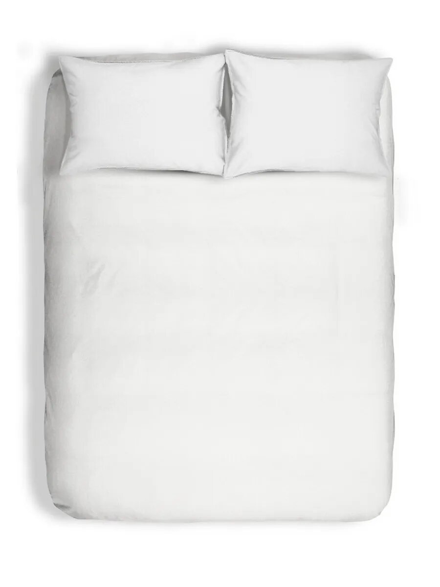 Простыня на резинки 90х200 +25 см Niteva из Поплина — фото 1