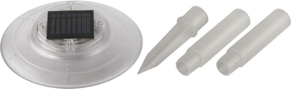 GRINDA Ni-Cd 1  белый светодиод 2 акк 2 В 600 мАч подсветка фонтанов и водоемов на солнечных батареях со штырем (8-43631)