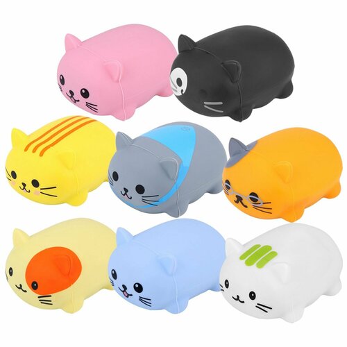 Музыкальные весы 8 шт сенсорная музыка фортепиано обучающая забавная игрушка с упаковочной коробкой котята 4335₽