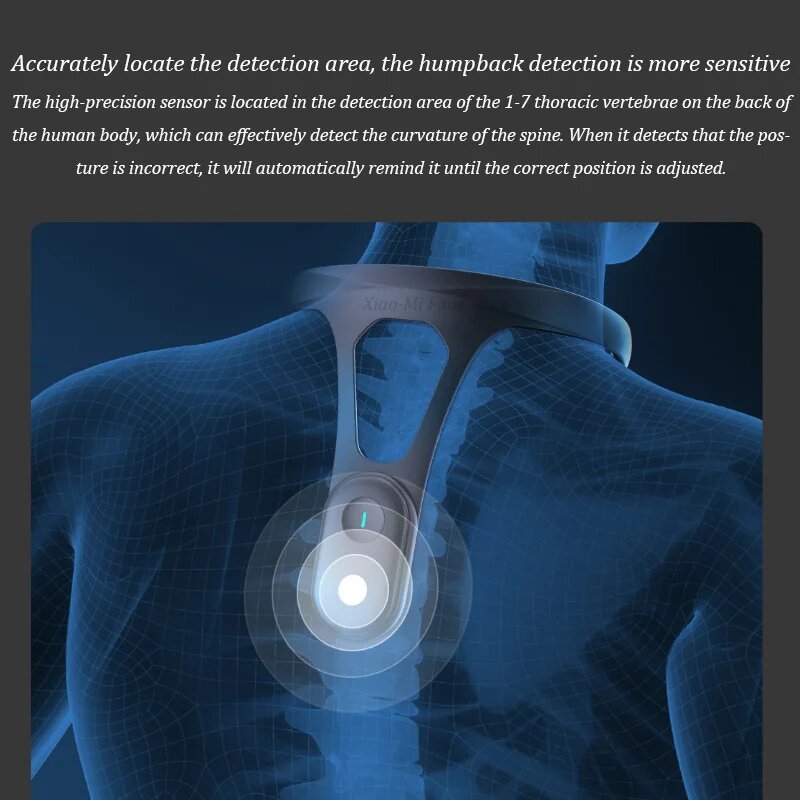 Корректоры Осанки Xiaomi MIJIA Hipee Корректор осанки, Black Adult