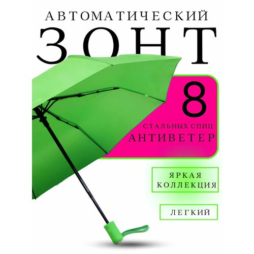 Мини-зонт Classica зеленый 750₽