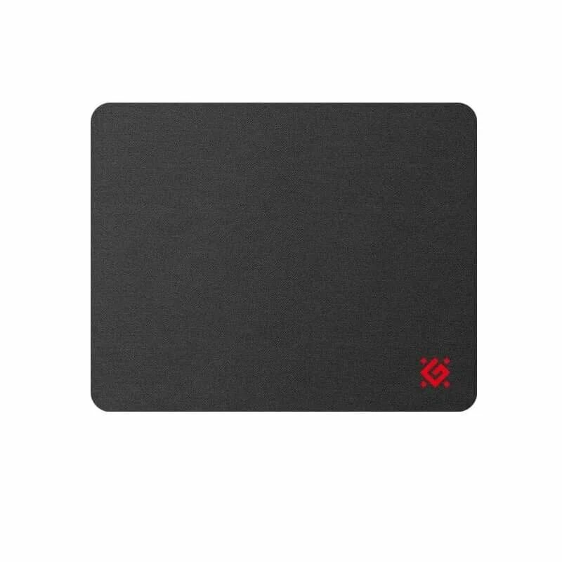 Коврик для мышки Defender Black 20x25 см, игровой, антискользящий, ткань+резина