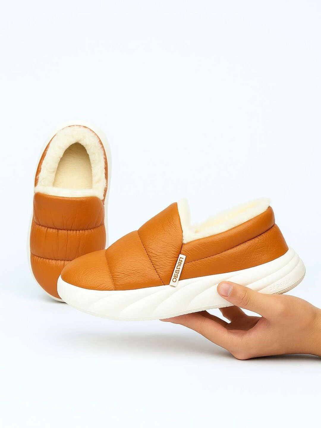 Тапочки, размер 38, оранжевый — фото 1