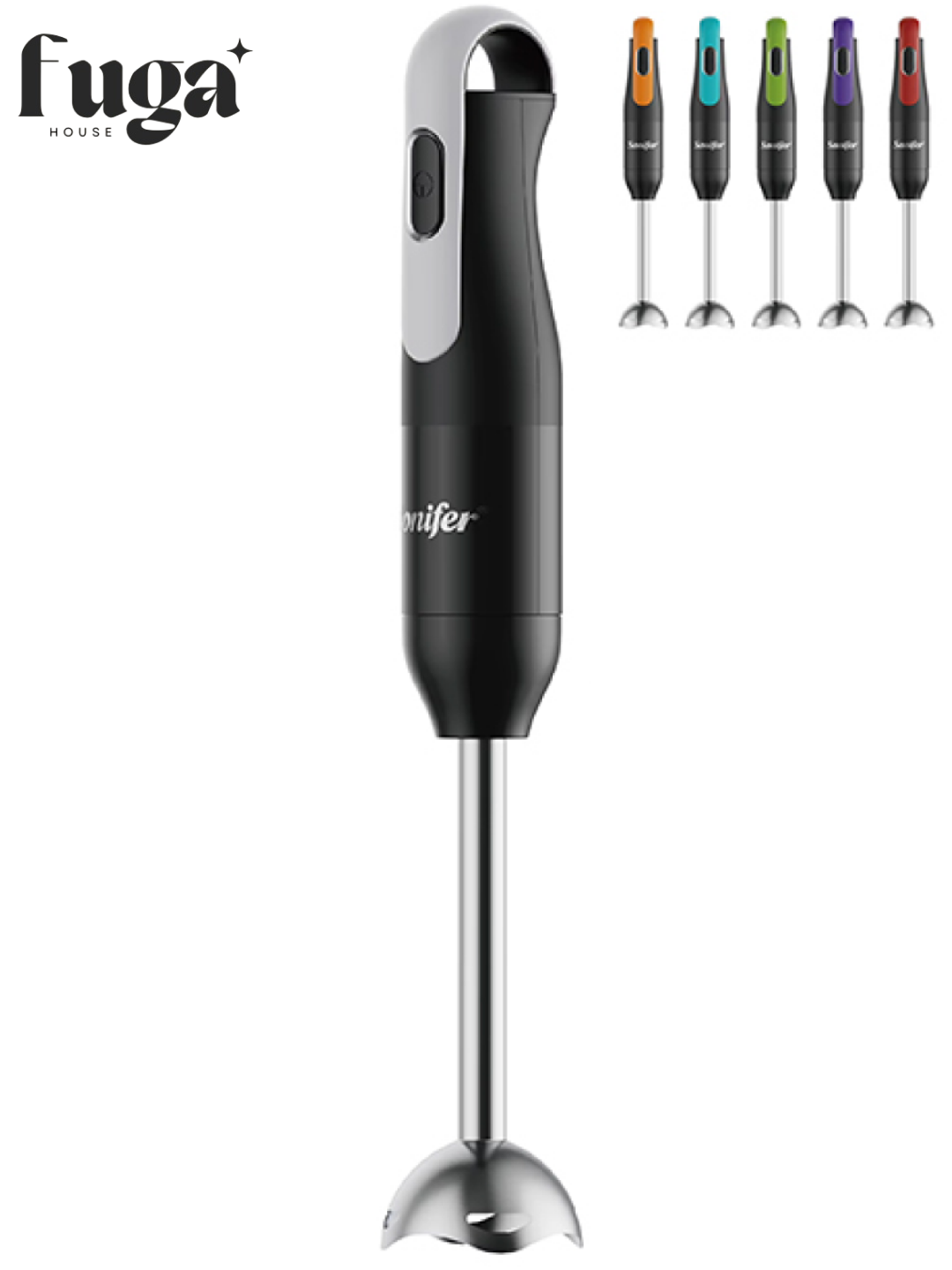 Погружной блендер Sonifer SF-8164 А, пластик/металл, мощность 1000Вт