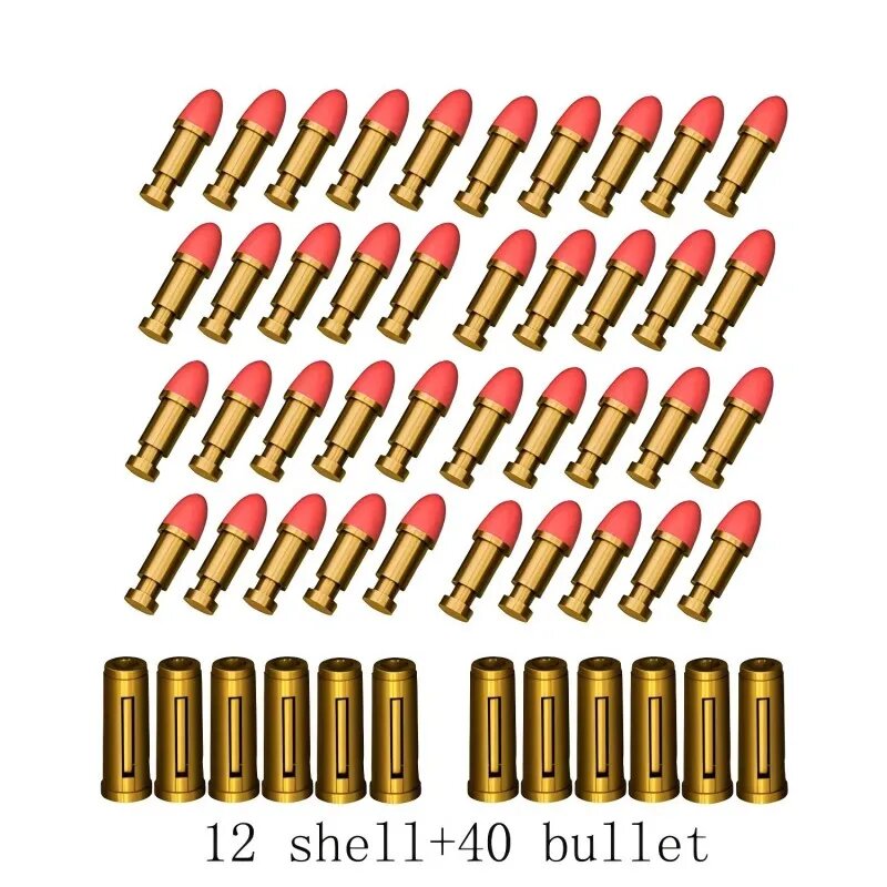 Мягкий револьвер ZP5 357 для дротиков 12 shell 40 bullet