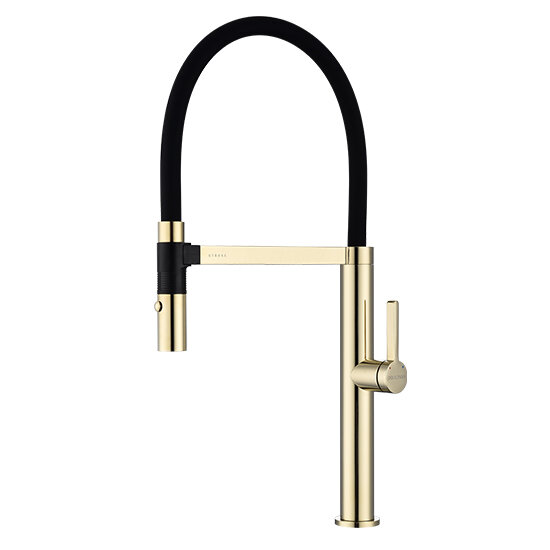 Смеситель Paulmark LEADER Le214101-G золото стандартный