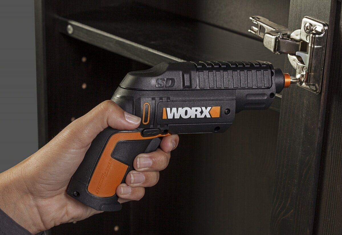 WORX Отвертка аккумуляторная WX254.4 SD Slide Driver, 4 В - фотография № 16