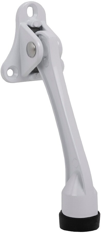 фото Упор Fuaro (Фуаро) дверной напольный STOPPER-100 WH (белый) козья ножка