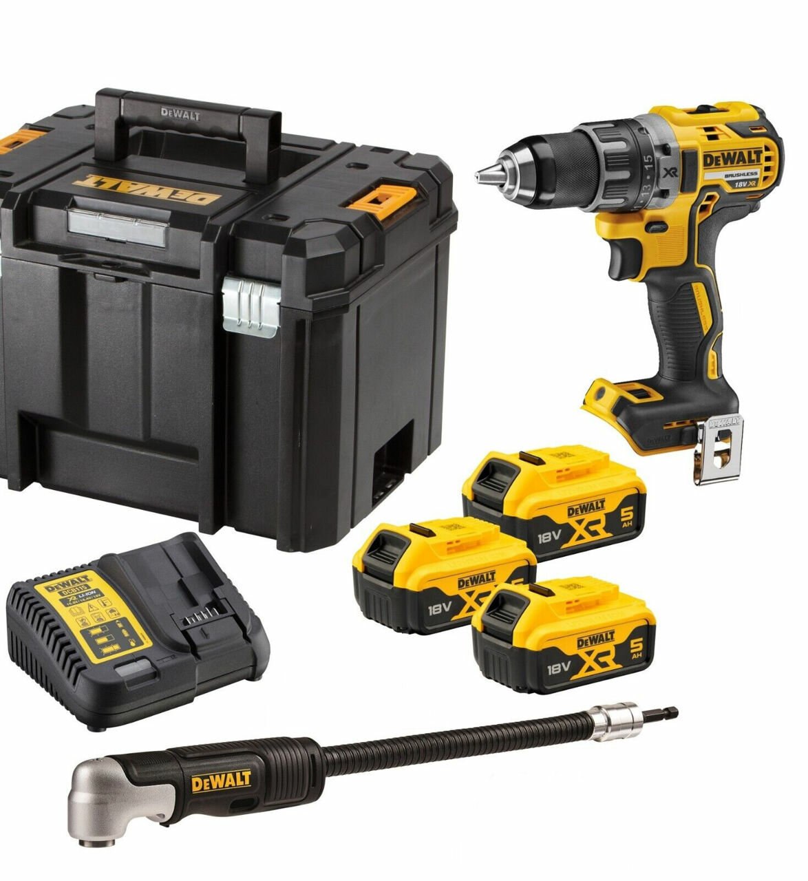 Дрель-шуруповерт аккумуляторная DeWalt DCD791P3A - фотография № 7