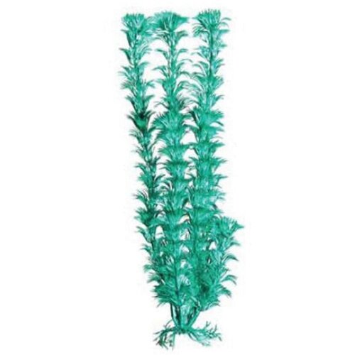 Растение для аквариума Barbus Кабомба, пластиковое, цвет: бирюзовый, высота 20 см растение для аквариума barbus кабомба пластиковое цвет синий высота 30 см