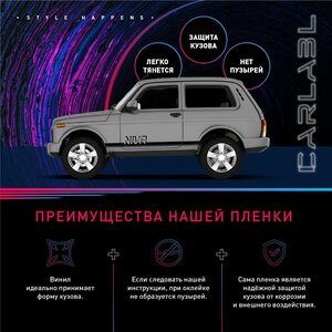 Матовый полиуретан и LADA Niva