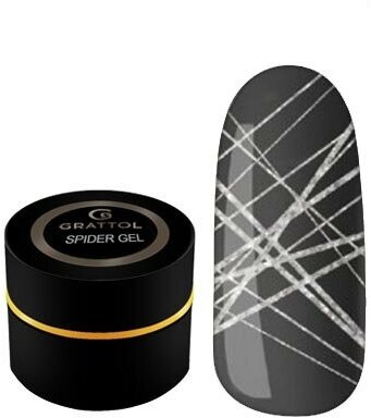 GRATTOL SPIDER GEL серебрянная паутинка 5 МЛ