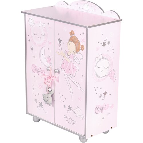 DeCuevas TOYS Гардеробный шкаф Мария (55234) розовый
