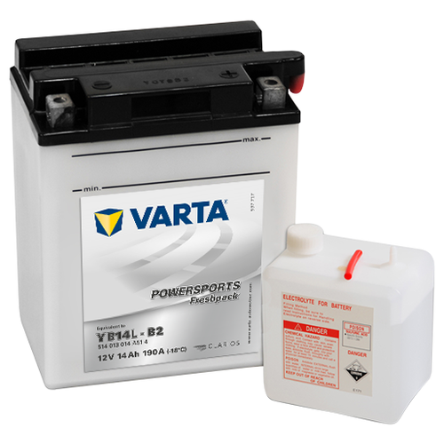 фото Мото аккумулятор varta powersports freshpack (514 013 014)