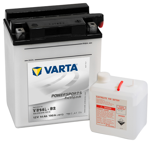 Мото аккумулятор VARTA Powersports Freshpack (514 013 014)