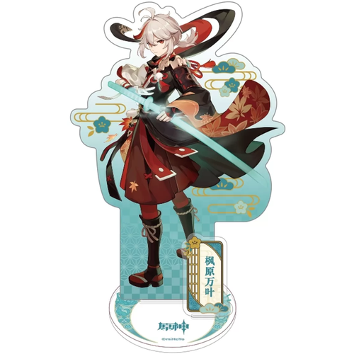 Фигурка miHoYo Inazuma Character Standee Kaedehara Kazuha, 15 см акриловая фигурка genshin impact геншин импакт inazuma character standee kaedehara kazuha 6974096538096