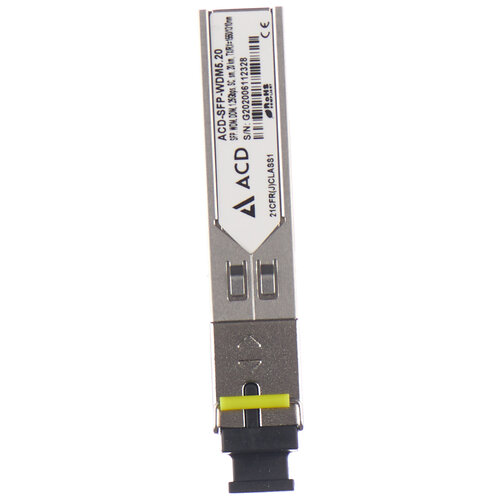 acd sfp 155wdm5 20 sfp 155mbps wdm sc sm 20 km tx rx 1550 1310nm SFP трансивер ACD ACD-SFP-WDM5.20