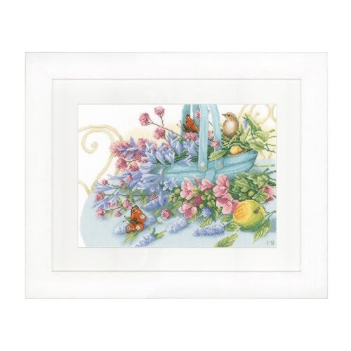 фото Набор для вышивания peacock butterfly lanarte 36 x 26 см pn-0151015