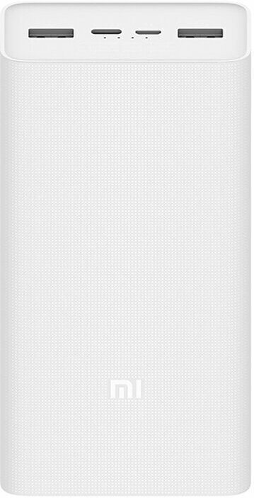 Повербанк Xiaomi Mi PowerBank 3 30000 мАч White PB3018ZM