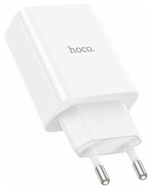 Сетевое зарядное устройство Hoco C99A, PD20W+QC3.0, белый