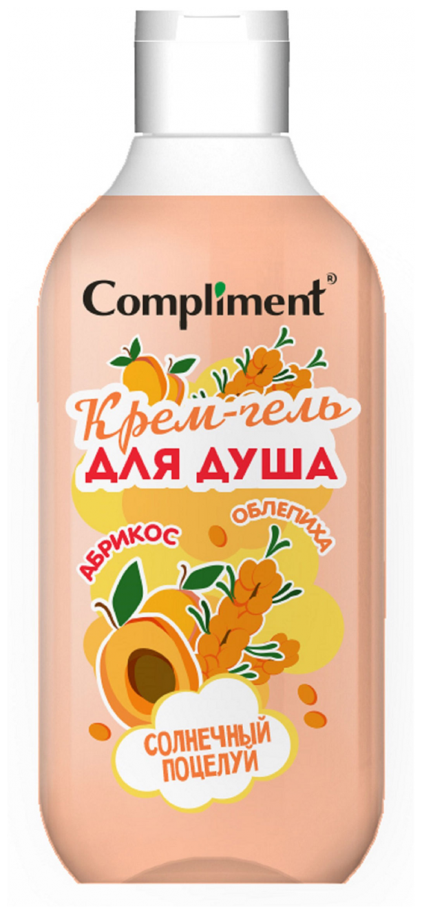 Крем-гель для душа Compliment Солнечный поцелуй 500мл - фото №2