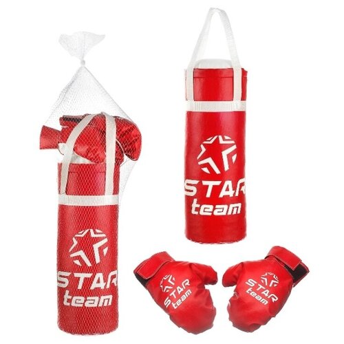 фото Боксерский набор детский груша и перчатки star team. арт. it107810