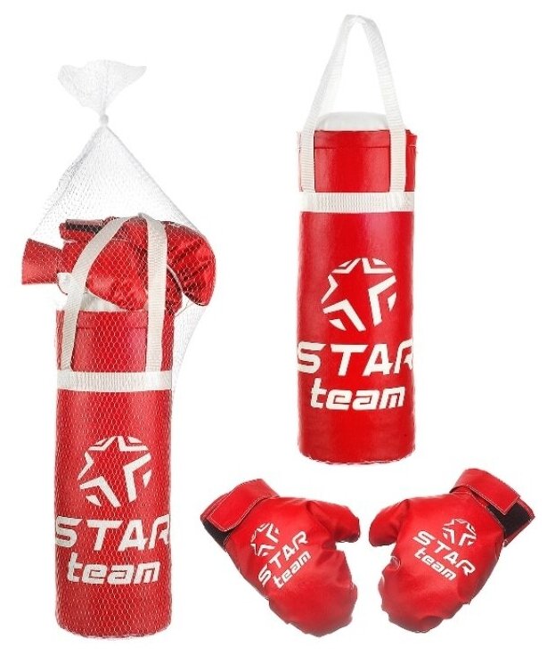 Боксерский набор детский груша и перчатки STAR TEAM. арт. IT107810