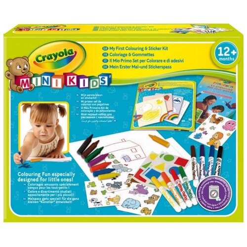 Набор для рисования Мой первый набор для рисования с наклейками Crayola