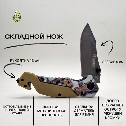 фото Складной нож avocado