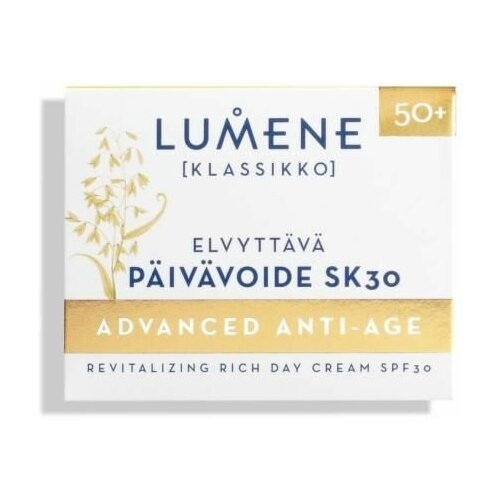 Lumene klassiko anti age 50+ SK30 дневной антивозрастной ухаживающий крем, 50 мл (из Финляндии)