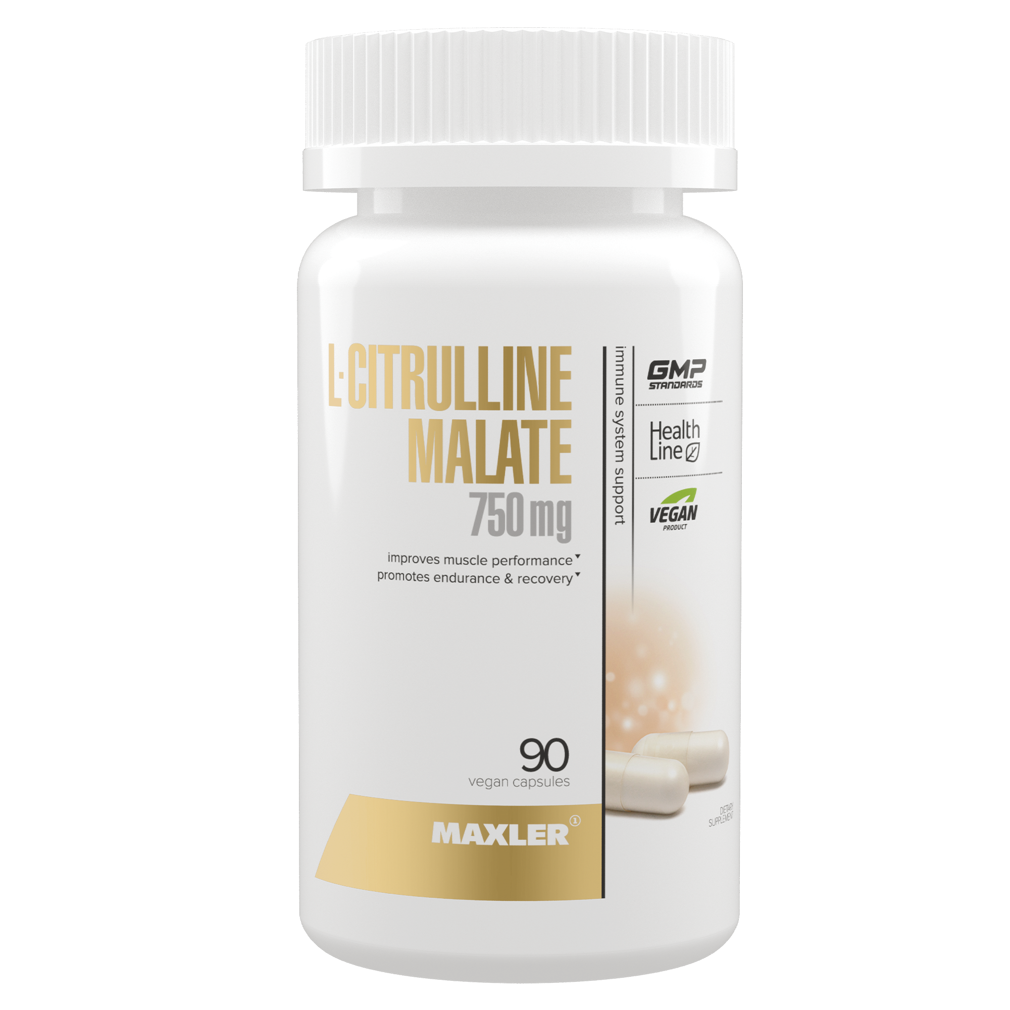 Maxler L-Citrulline Malate Caps 750 мг 90 капс (Maxler)