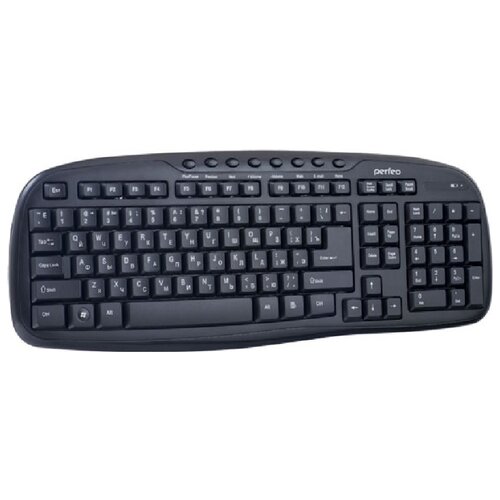 Perfeo клавиатура беспров ellipse Multimedia Usb чёрная pf-5000 pf_5192 PF_5192 111400₽