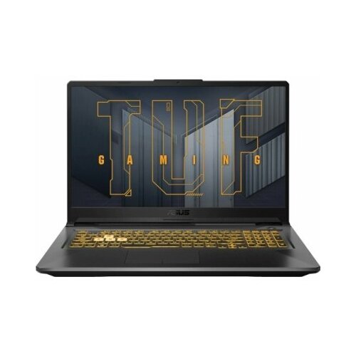 Ноутбук Asus TUF Gaming F17 FX707ZC4-HX056 90NR0GX1-M003H0-wpro ноутбук hasee s7t da5np intel core i5 12500h 2 5 ghz 4 5 ghz 16384 mb 15 6 full hd 1920x1080 512 gb ssd dvd нет nvidia geforce rtx 3050 ti 4096 mb dos серый 2 15 кг s7t da5np