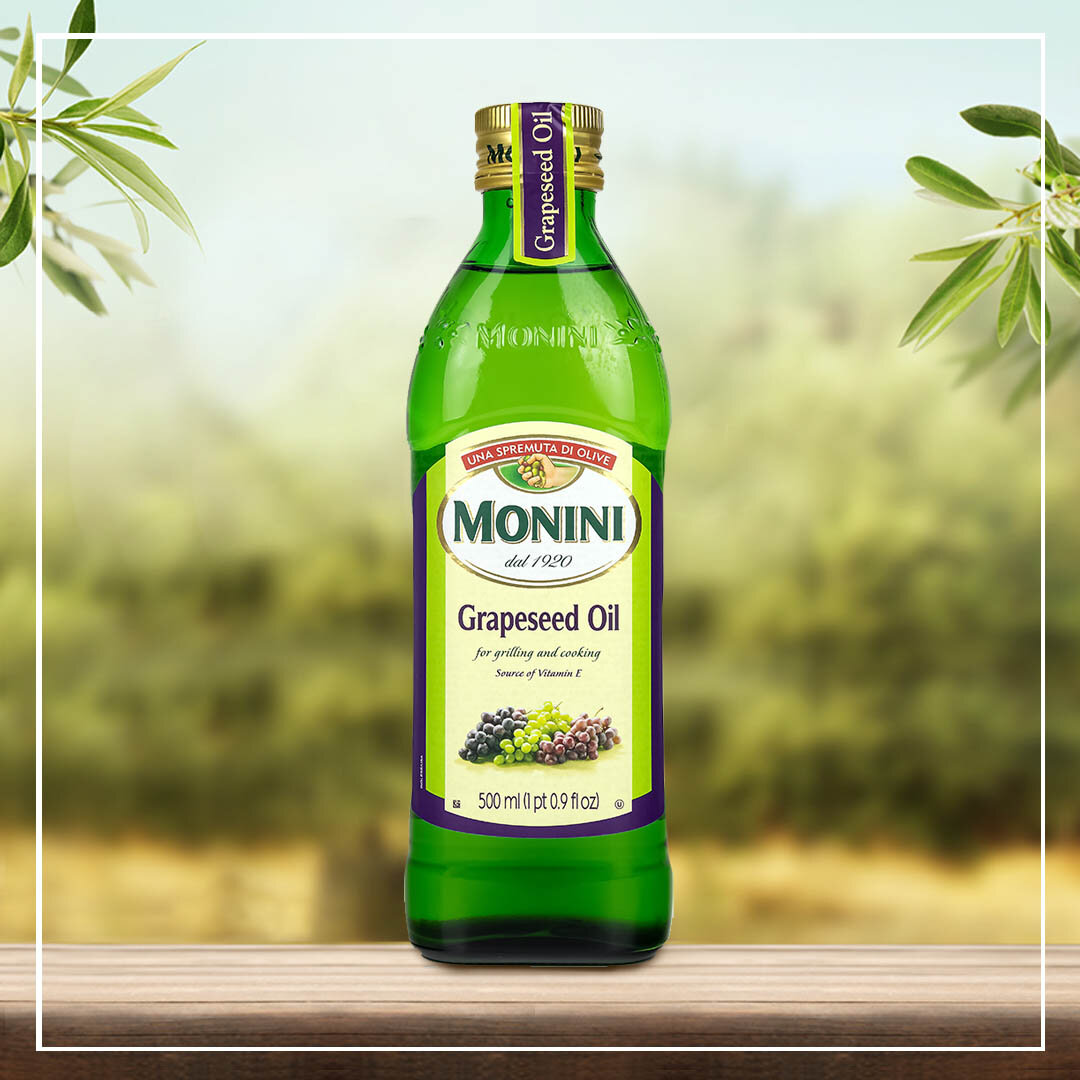 Масло из виноградных косточек Monini Grapeseed Oil рафинированное, 0,5л