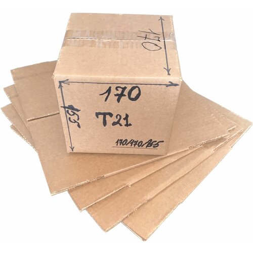 Коробки для хранения, Коробки картонные Т-21, 170*170*155 25 шт,