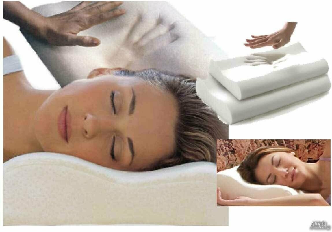 Ортопедическая подушка Comfort Memory Pillow Foam, Латексная подушка с памятью Мэмори Пилоу - фотография № 4