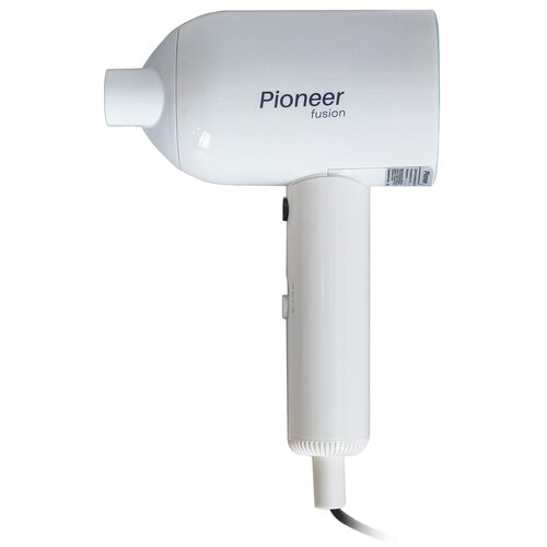 Фен Pioneer HD-1601 с 3 режимами нагрева и скоростями воздушного потока, керамическая решетка с турмалиновым напылением, 1600 Вт фен pioneer hd 2201dc с турмалиновой ионизацией 3 режимами нагрева и 2 скоростями воздушного потока 2200 вт