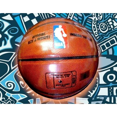 Мяч мячик баскетбольный 630гр новая модель из композитной кожи спалдинг для игр в баскетбол в зале и на улице размер 7